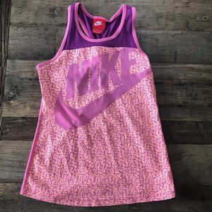 Nike girls athletic tank top